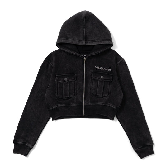 FTB SHORT HOODIE - FAINTONE BLOOM