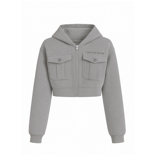 FB LOGO SHORT HOODIE