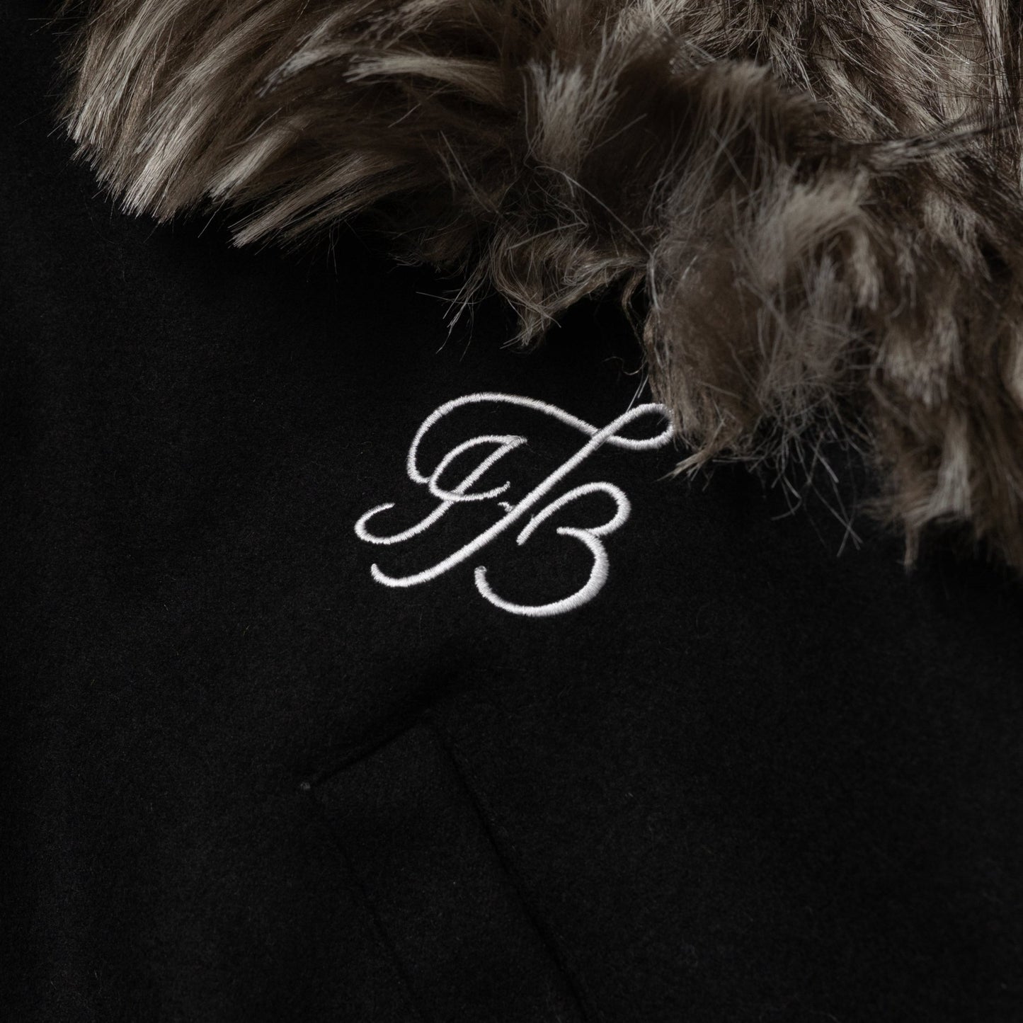 FB FUR JACKET - FAINTONE BLOOM