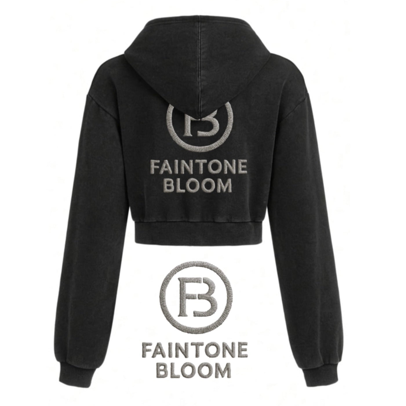 FAINTONE BLOOM SHORT HOODIE