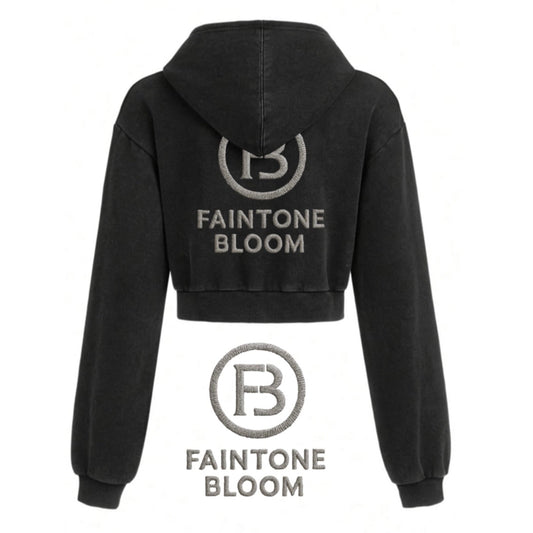 FAINTONE BLOOM SHORT HOODIE