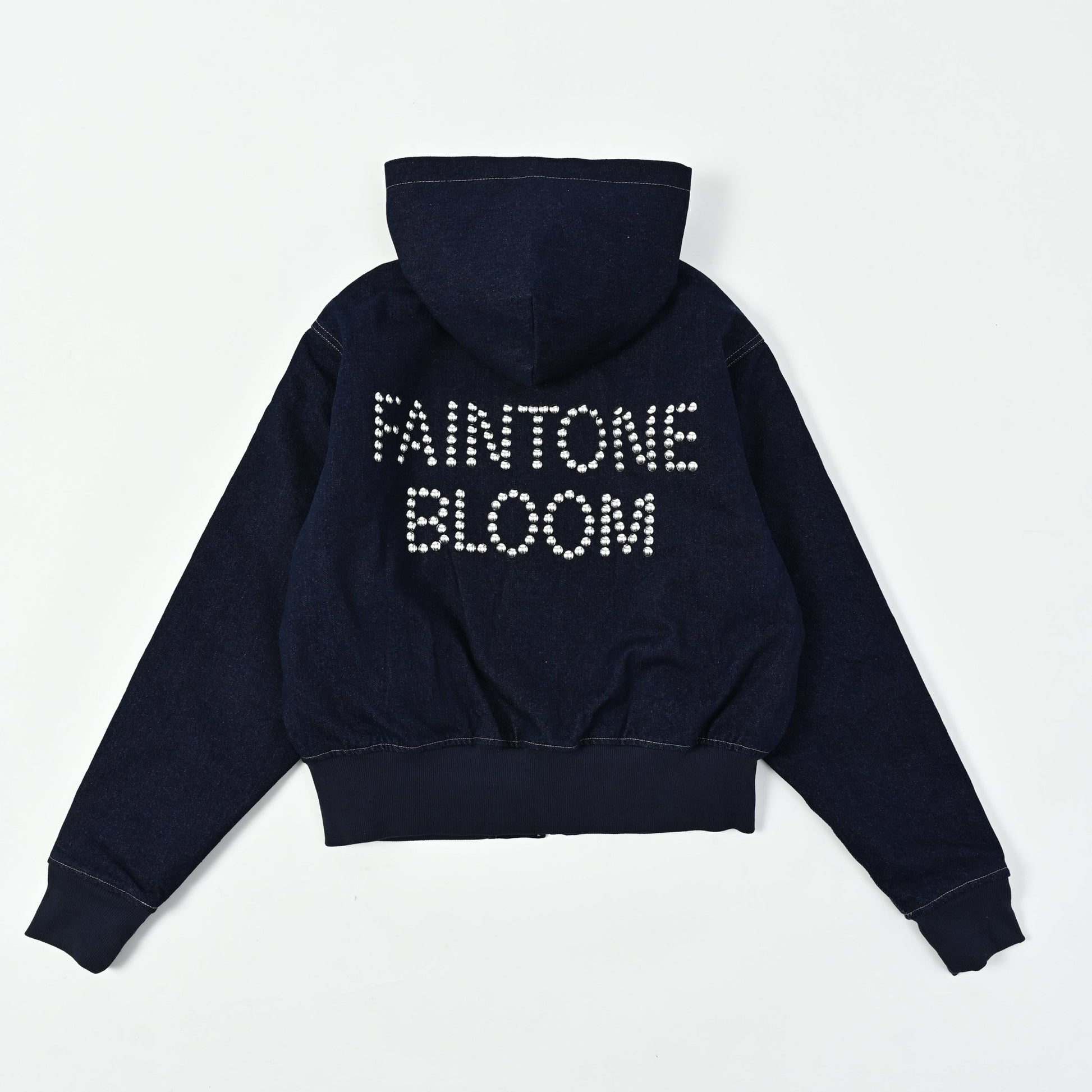 FAINTONE BLOOM DENIM JACKET - FAINTONE BLOOM